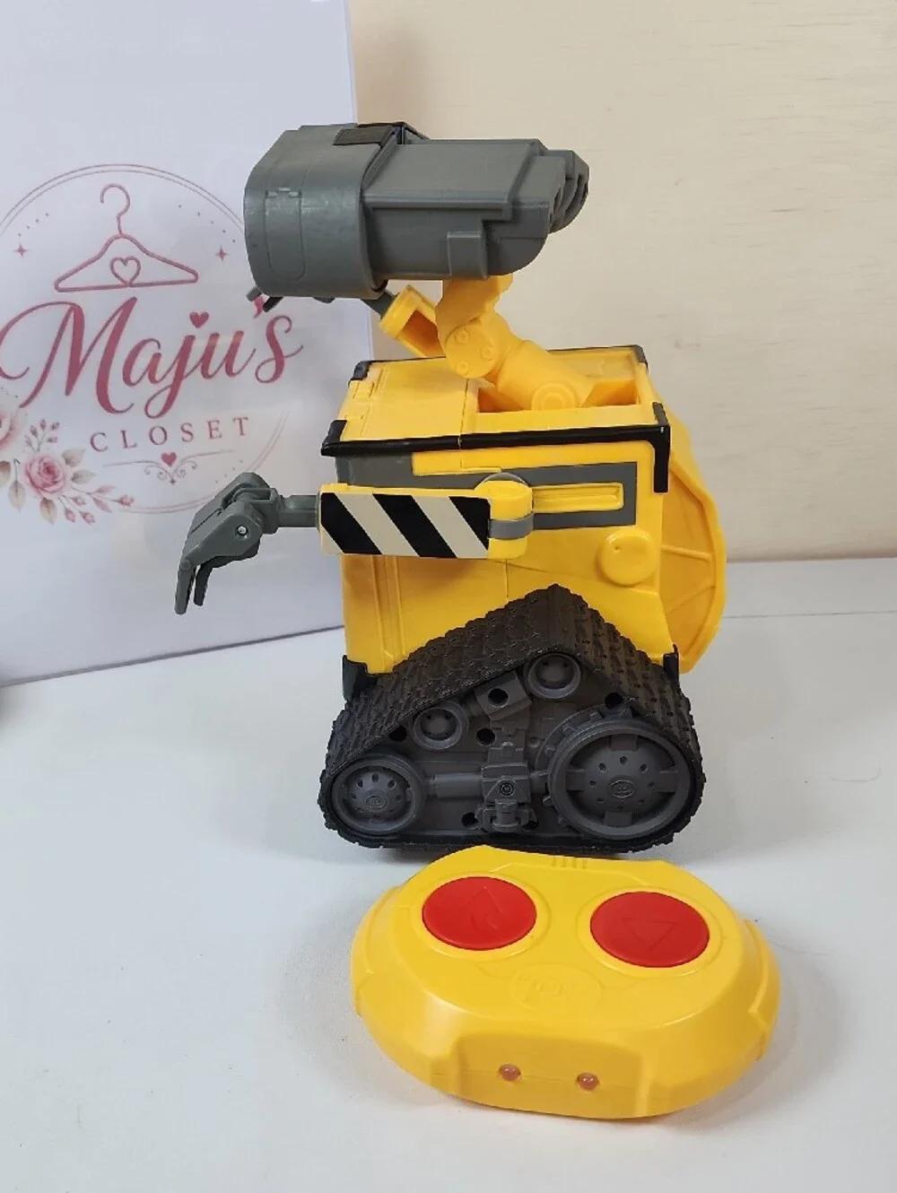 Mattel WALL·E Yellow and Gray Remote Control Robot Toy